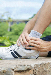 distorsione caviglia osteopatia